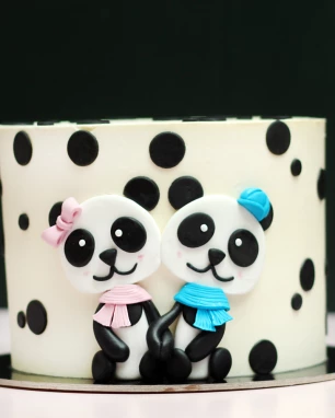 Gimtadienio tortas "Panda"