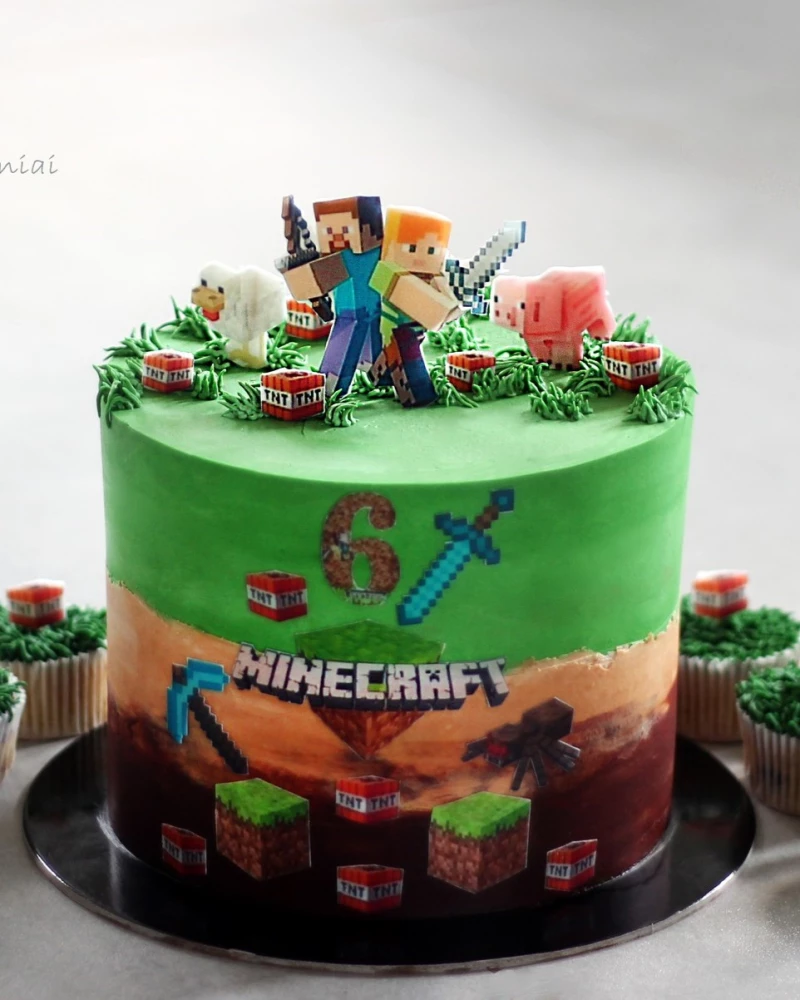 Tortas "Minecraft"