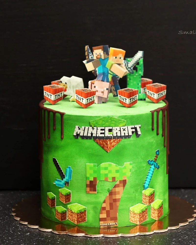 Tortas "Minecraft"