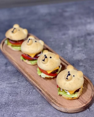 Mini TEDDY burgeriukai