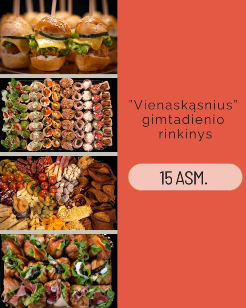 Gimtadienio rinkinys (15 asm.)