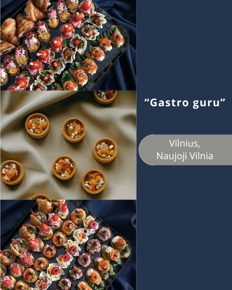 Vaišių rinkinys GASTRO GURU (10-15 asm.)